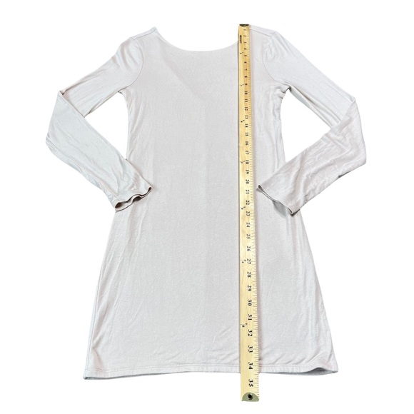 NWT Forever 21 Nude Deep Back Mini Dress - Picture 6 of 6